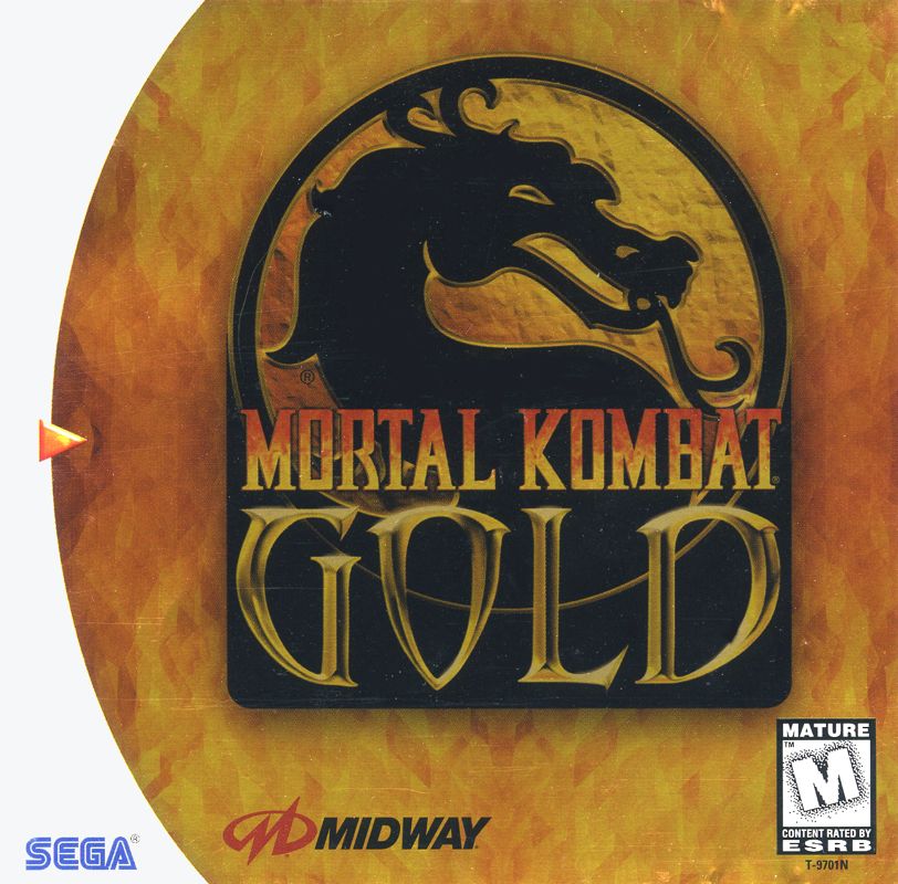 Mortal Kombat Gold box art for Sega Dreamcast